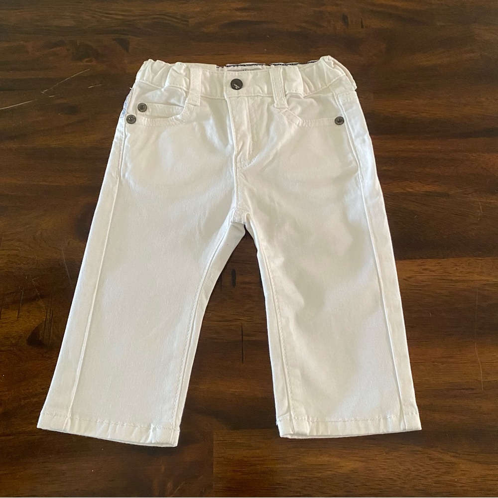 Armani Baby White Jeans